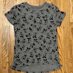 Disney brand Mickey and Minnie shirt.